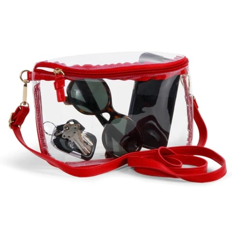 Belt discount bag transparent